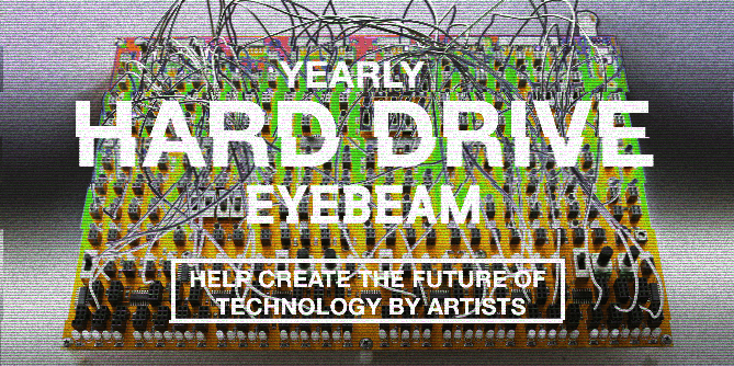 Yearly Hard Drive- Create the future of technology by artists