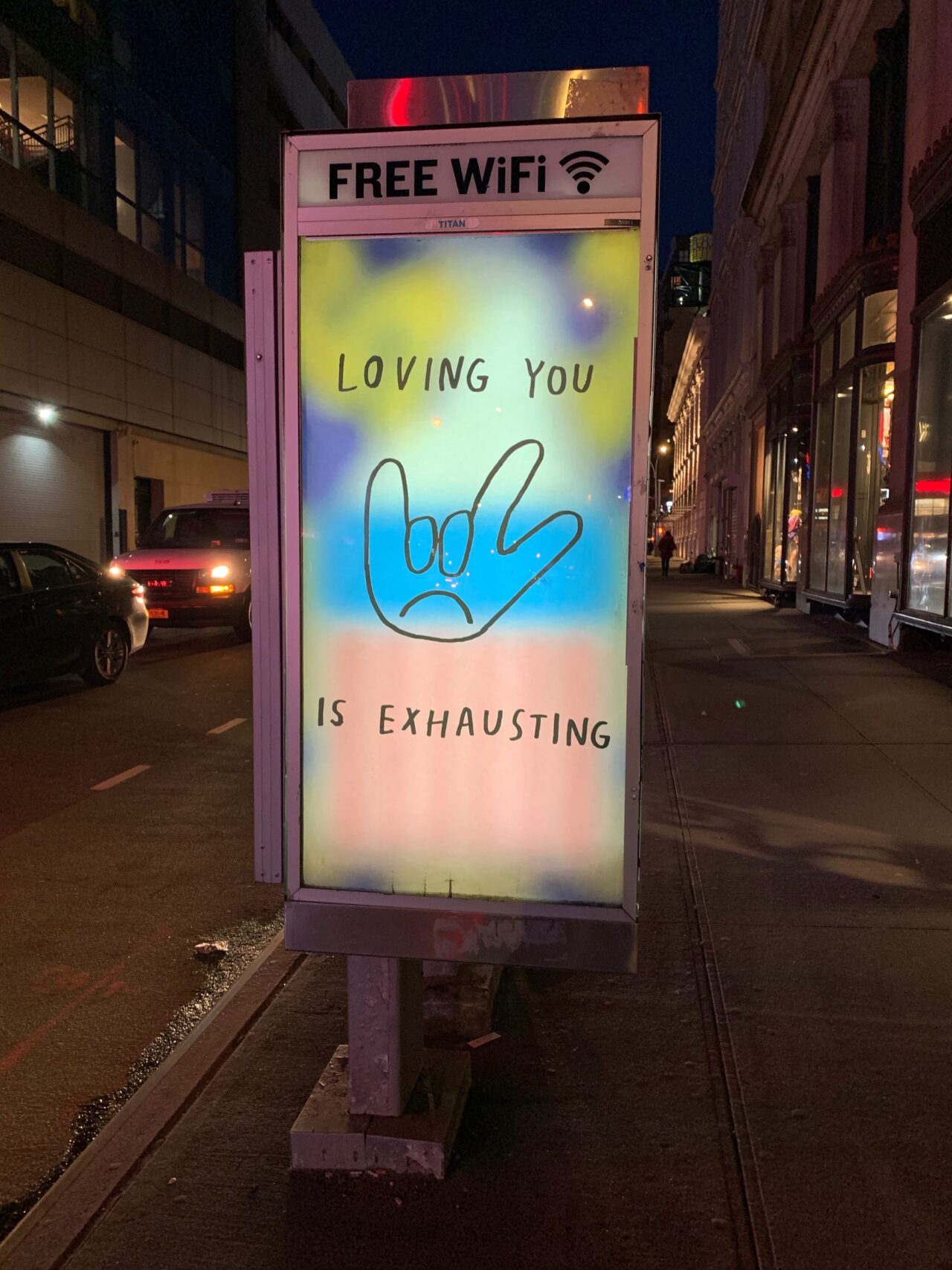 Loving You is Exhausting with drawn ASL for