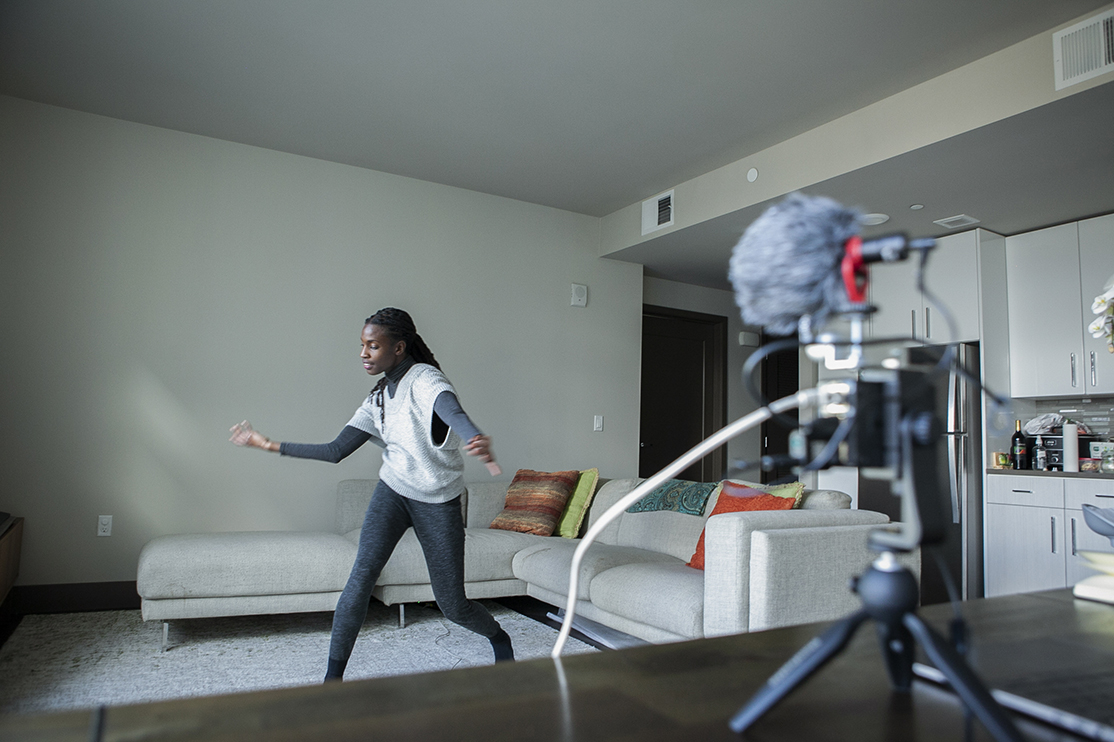 A recent project that Eyebeam has supported is Volumetric Performance Toolbox, an accessible, easy to use hardware kit that allows creators to perform from their own living spaces for a virtual audience.